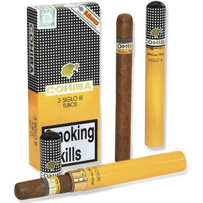 Сигары Cohiba Siglo III Tubos вид 3