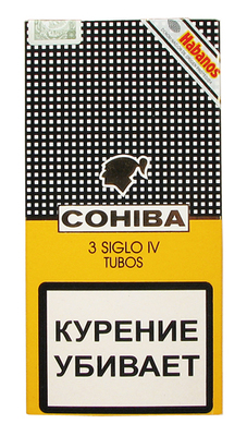 Сигары  Cohiba Siglo IV Tubos вид 3