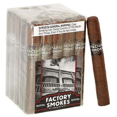 Сигары Drew Estate Factory Smokes Maduro Toro вид 2
