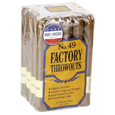 Сигары Factory Throwouts № 49 Natural вид 2