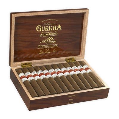 Сигары Gurkha Cellar Reserve 10-th Anniversary Aged 15 Executive Toro вид 2