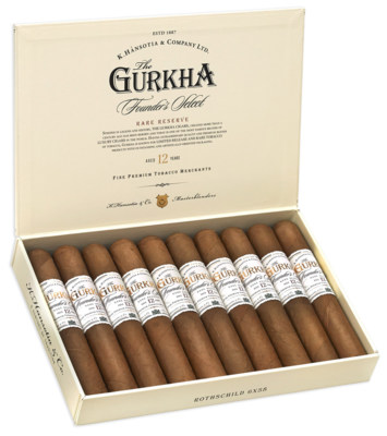 Сигары Gurkha Founder's Select Aged 12 Years Rothschild вид 3