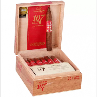 Сигары La Aurora 107 Ecuador Belicoso вид 2
