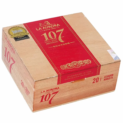 Сигары La Aurora 107 Ecuador Robusto вид 3
