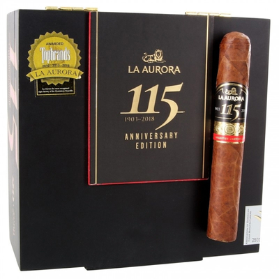 Сигары La Aurora 115th Anniversary Edition Toro вид 2