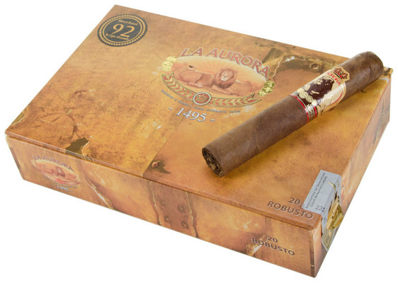 Сигары  La Aurora 1495 Robusto вид 2