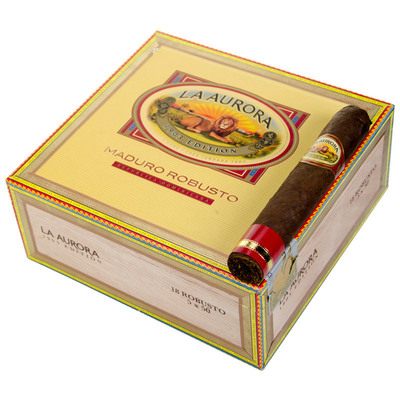Сигары La Aurora 1903 Maduro Edition Robusto вид 2