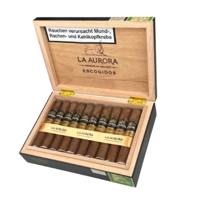 Сигары La Aurora Escogidos Robusto вид 2