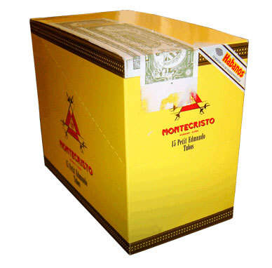 Сигары  Montecristo Petit Edmundo Tubos вид 2
