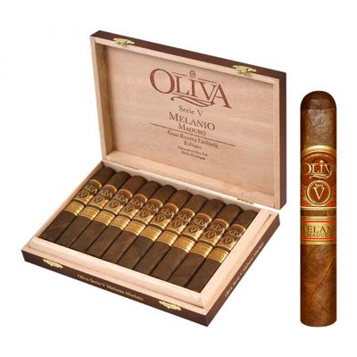 Сигары Oliva Serie V Melanio Maduro Robusto вид 3