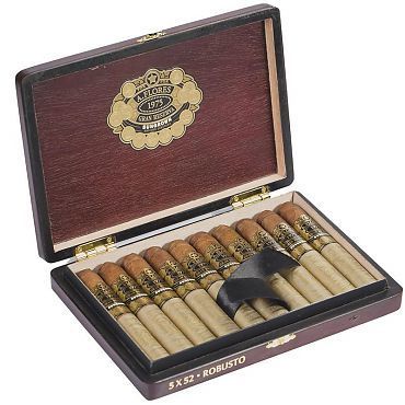 Сигары PDR A.Flores 1975 Gran Reserva Sungrown Robusto вид 2