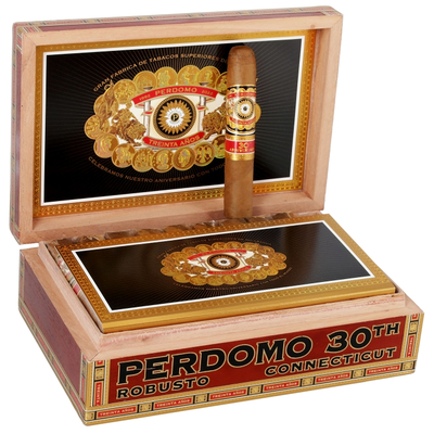 Сигары Perdomo 30th Anniversary Box-Pressed Robusto Connecticut вид 2