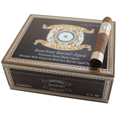 Сигары  Perdomo Habano Bourbon Barrel Aged Maduro Gordo вид 2