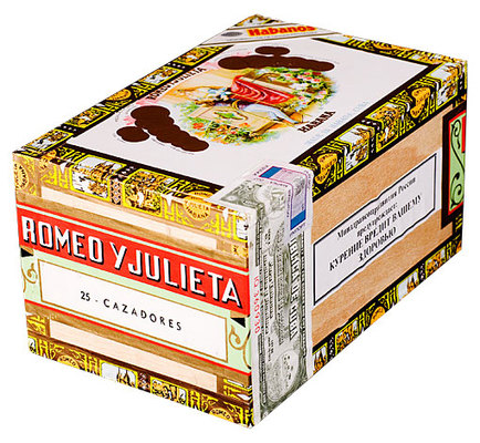 Сигары  Romeo y Julieta Cazadores вид 2