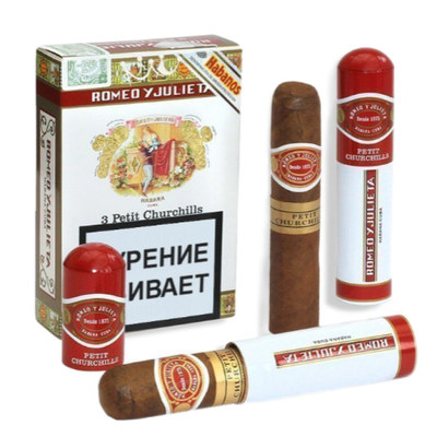 Сигары  Romeo y Julieta Petit Churchill Tubos вид 4