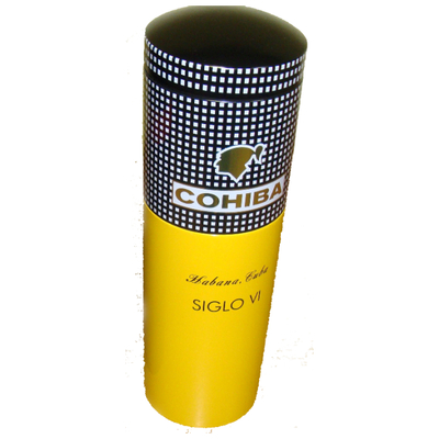 Декоративный туб алюминиевый с логотипом "Cohiba" вид 1