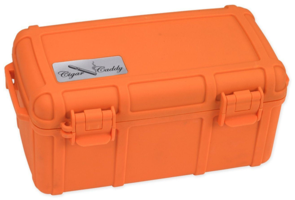 Дорожный хьюмидор Aficionado Cigar Caddy Travel Orange на 15 сигар вид 1