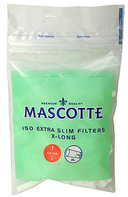 Фильтры для самокруток Mascotte Extra Slim Filters X-Long 150 вид 1
