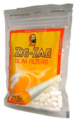 Фильтры для самокруток Zig-Zag Slim 6 мм вид 1