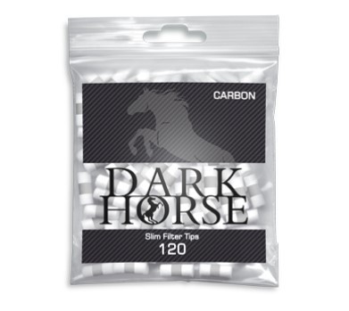 Фильтры для самокруток Dark Horse Slim Carbon 120 вид 1