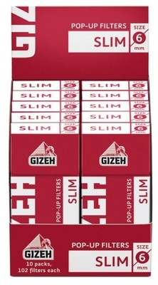 Фильтры для самокруток Gizeh Slim Pop-up Filters 102 вид 3