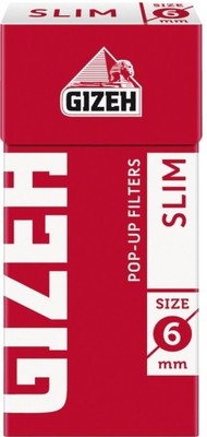 Фильтры для самокруток Gizeh Slim Pop-up Filters 102 вид 1
