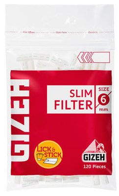 Фильтры для самокруток Gizeh Slim Filter 120+30 вид 1