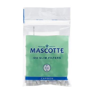 Фильтры для самокруток Mascotte Slim Filters Carbon 120 вид 2