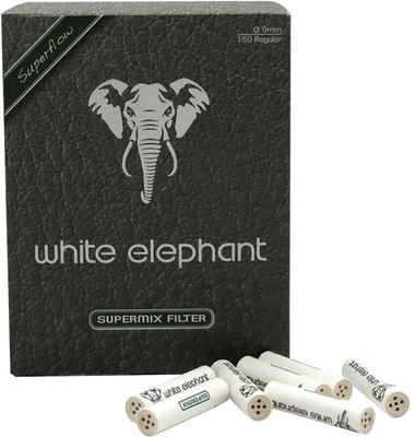 Фильтры для трубок White Elephant SuperMix 9 мм 150 шт. вид 1