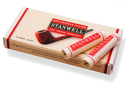 Фильтры угольные Stanwell 9 мм 10 шт вид 1