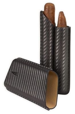 Футляр на 2 сигары Lotus LCC70-CF Carbon Fiber вид 1