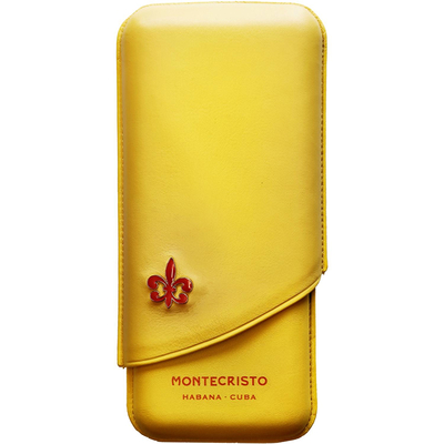 Футляр Montecristo Yellow на 3 сигары вид 1