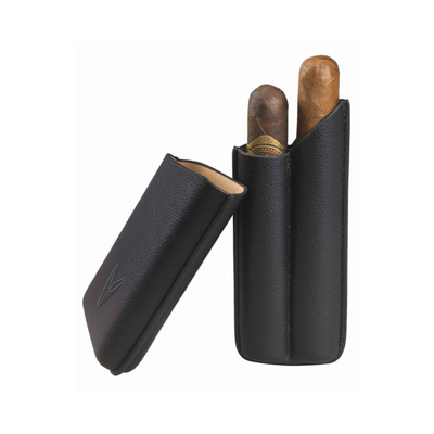 Футляр на 2 сигары Lotus Cigar Case LCC200 Textured Leather вид 2