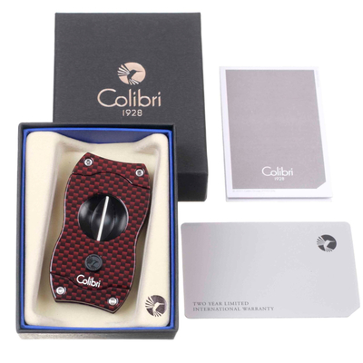 Гильотина Colibri V-cut, красный карбон CU300T22 вид 5