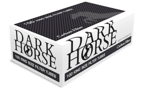 Гильзы для самокруток Dark Horse Carbon 100 вид 1