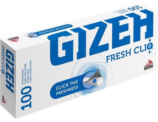 Гильзы для самокруток Gizeh Fresh Click 100 вид 1