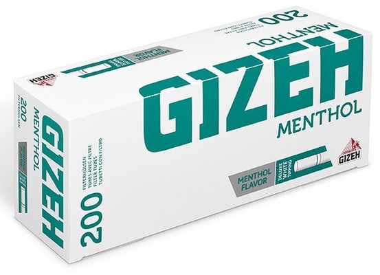 Гильзы для самокруток Gizeh Menthol 200 вид 1