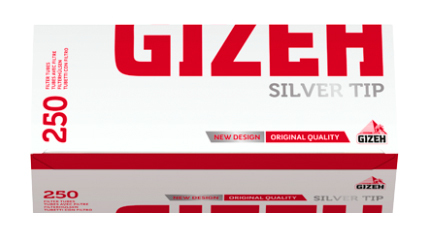 Гильзы для самокруток Gizeh Silver Tip 250 вид 1
