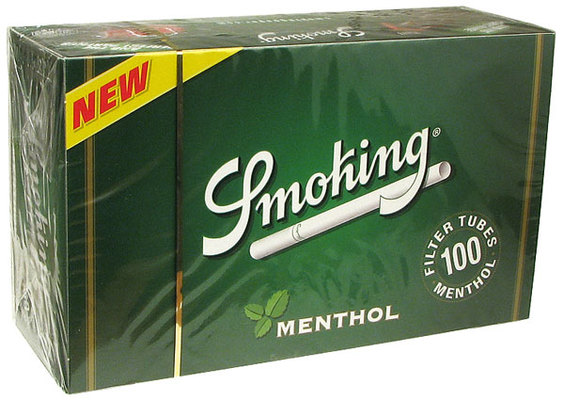 Гильзы для самокруток Smoking Menthol 100 шт вид 1