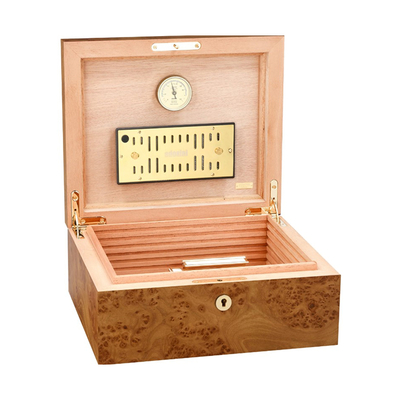 Хьюмидор Adorini Catania Elm Burl M Deluxe, вяз, на 75 сигар 16693 вид 8