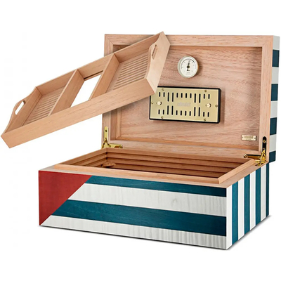 Хьюмидор Adorini Cuba Te Amo Grande Deluxe на 150 сигар, кубинский флаг 16097 вид 2