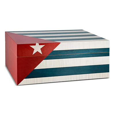 Хьюмидор Adorini Cuba Te Amo Grande Deluxe на 150 сигар, кубинский флаг 16097 вид 1