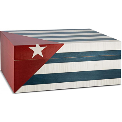 Хьюмидор Adorini Cuba Te Amo M Deluxe на 75 сигар, кубинский флаг 16098 вид 1
