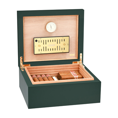 Хьюмидор Adorini Imperial M Deluxe, на 75 сигар, зеленый 16631 вид 3