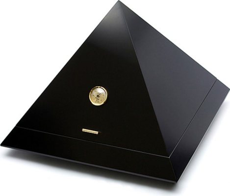 Хьюмидор Adorini Pyramid L - Deluxe Black на 100 сигар, черный 1425 вид 1