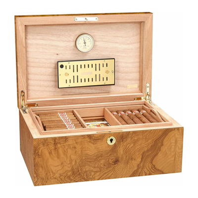 Хьюмидор Adorini Speciall Select Grande Deluxe на 150 сигар, олива 16624 вид 2