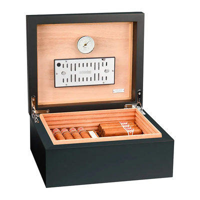 Хьюмидор Adorini Torino M Deluxe на 75 сигар, черный 16152 вид 2