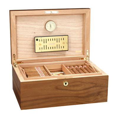 Хьюмидор Adorini Walnut Grande Deluxe на 150 сигар, орех 16695 вид 8