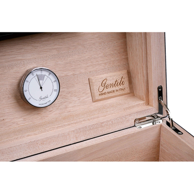 Хьюмидор Gentili Dome Top на 60 сигар, Карбон SV60-Carbon Dome Top вид 3