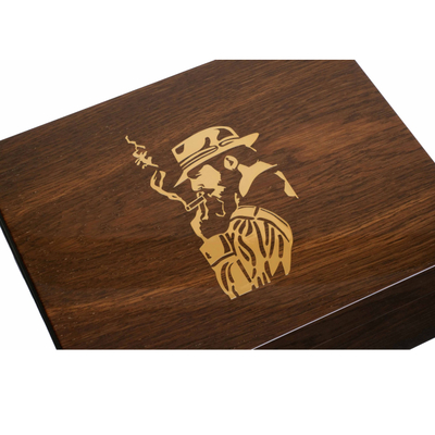 Хьюмидор Gentili Fumatore Dorato на 50 сигар, Дуб SV50-Oak-Smoker-Gold вид 7